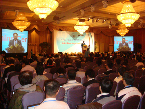 HPC Asia/APAN 2009 Opening Ceremony