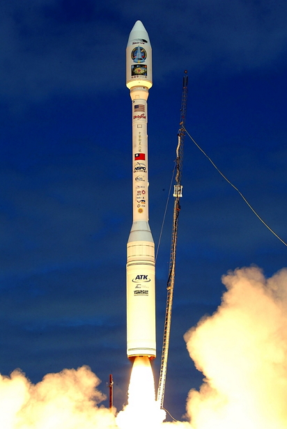 FORMOSAT-2 is successfully launched from Vandenberg launch site, U.S.A.