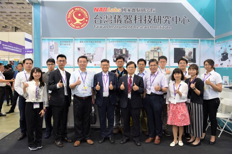 國研院儀科中心於台灣國際半導體展展示高階儀器設備自主研發成果 (1)