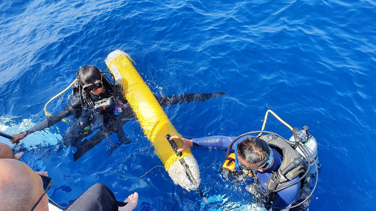 水下滑翔機於實海域運作測試作業